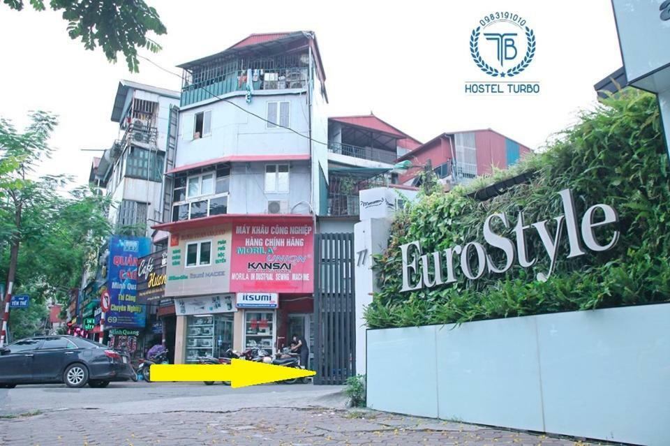 Hostel Turbo Hanoi Exterior foto