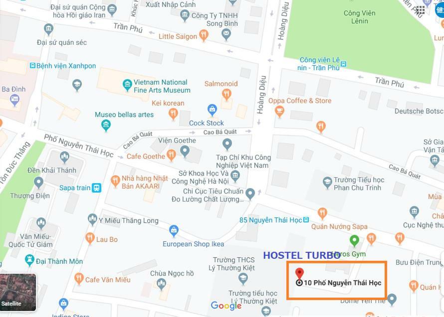 Hostel Turbo Hanoi Exterior foto