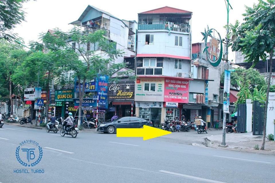 Hostel Turbo Hanoi Exterior foto